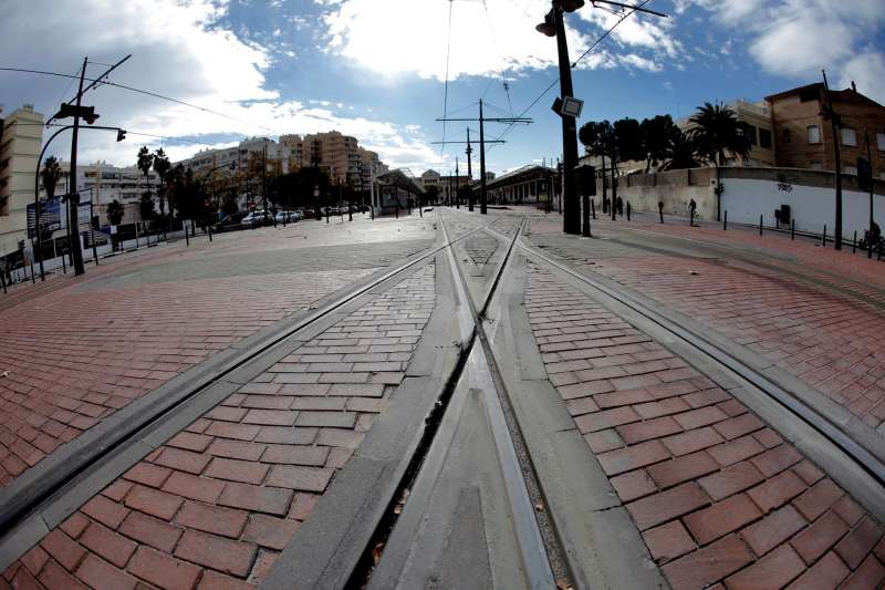 En la foto, vas del tranva de Valncia. EFEJuan Carlos CrdenasArchivo