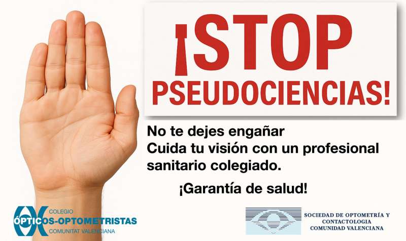 Imagen facilitada por el Colegio de pticos-optometristas.  EFE
