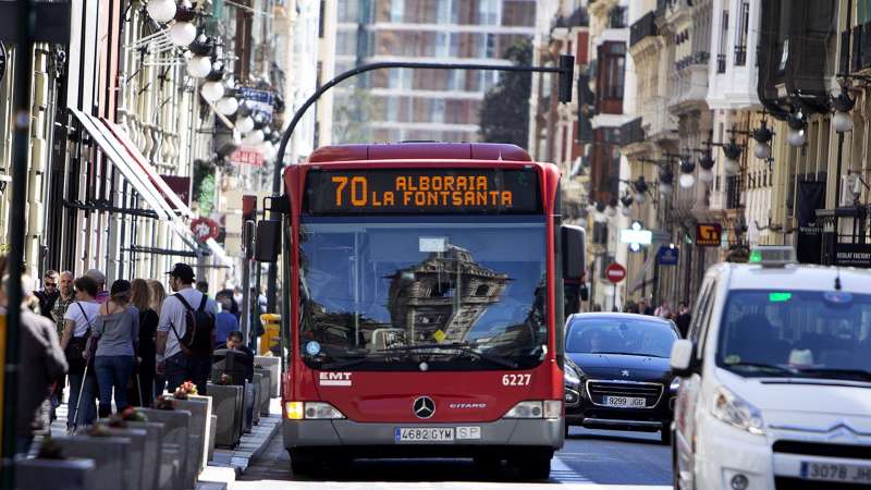 Bus de la lnea 70.EPDA