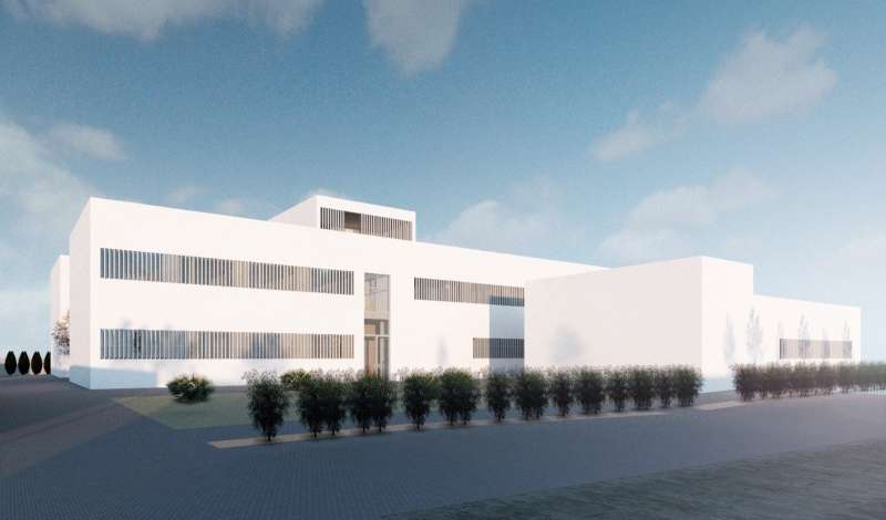 As ser el nuevo Centro de Salud Sant Francesc de Oliva.EPDA