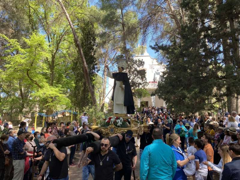 Acto de las fiestas de San Vicente en Ll�ria.  EPDA