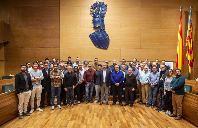 Sorteo del orden de intervención para el certamen de Bandas de la Diputación de Valencia. / EPDA