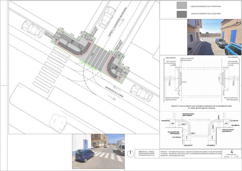 Pl�nol de les obres.EPDA