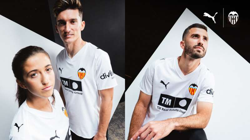 Imagen de la nueva equipacin facilitada por el Valencia. EPDA

