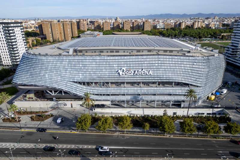 El pabelln Roig Arena de Valncia, en una imagen reciente. EFEBiel Alio
