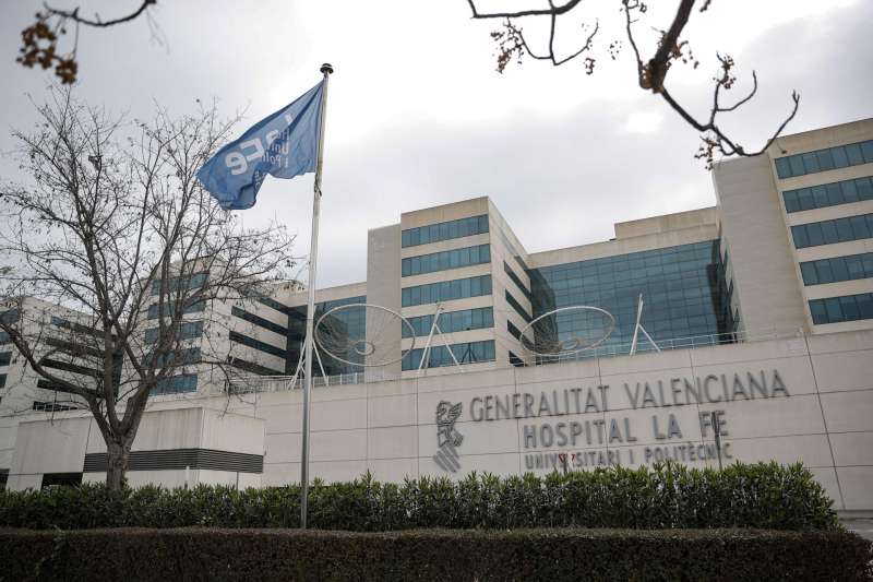 Hospital La Fe de Valencia, en una imagen de archivo. EFEManuel Bruque
