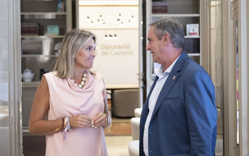 Presidenta Marta Barrachina y diputado Sergio Fornas EPDA