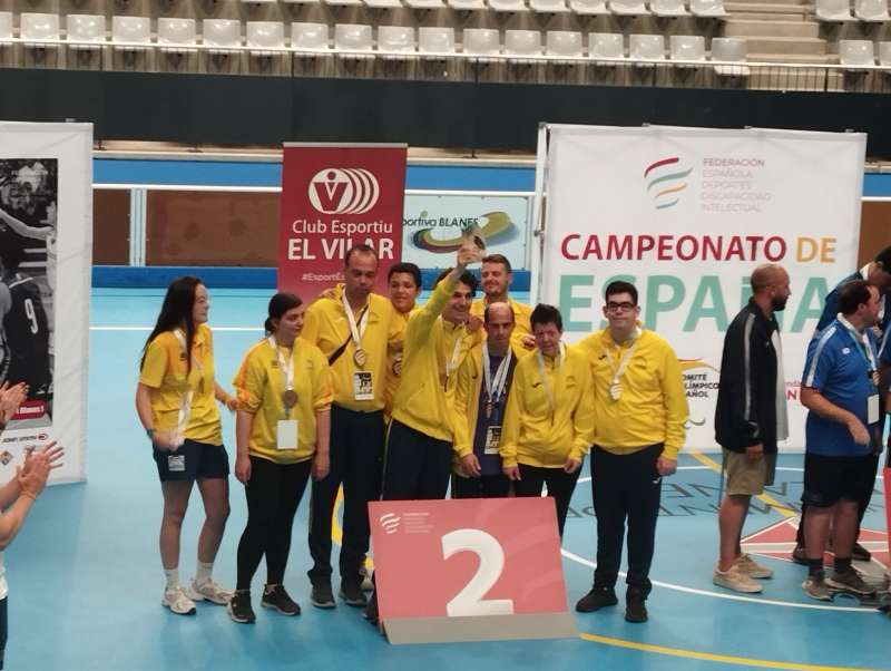 Club ADERES Burjassot, de baloncesto en modalidad adaptada.  EPDA 