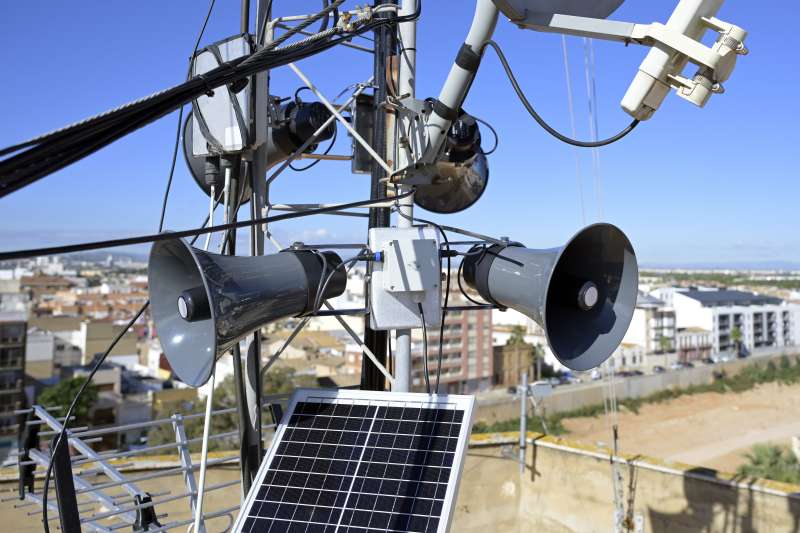 El  nou sistema de megafonia. EPDA