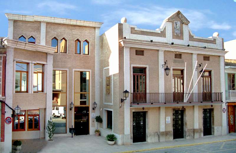 La fachada del ayuntamiento de Alboraya. EPDA