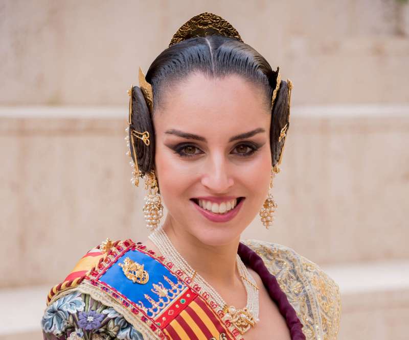 Ana Mart�nez, Fallera Major del Camp de Morvedre 2026.  FJFS