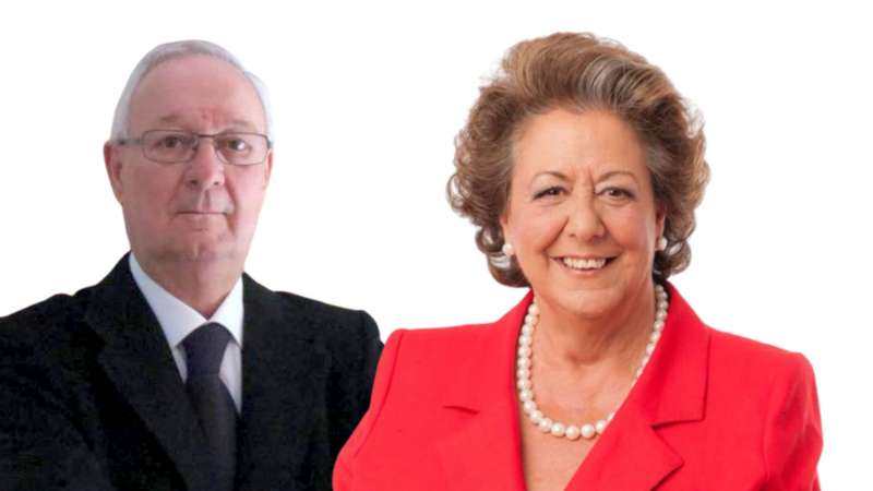 Ricard Pérez Casado y Rita Barberà. /EPDA