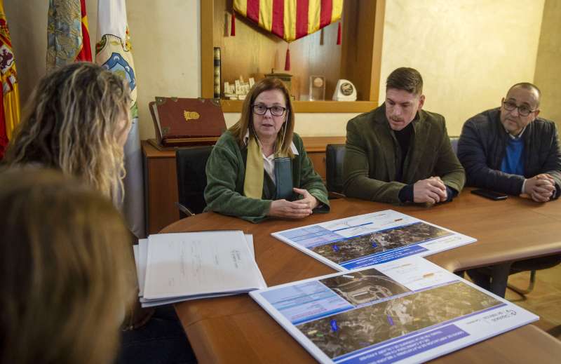 Visita de Reme Mazzolari en Albaida.EPDA