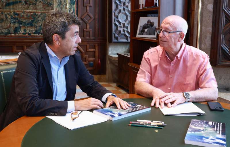 Un momento de la reunin. EPDA