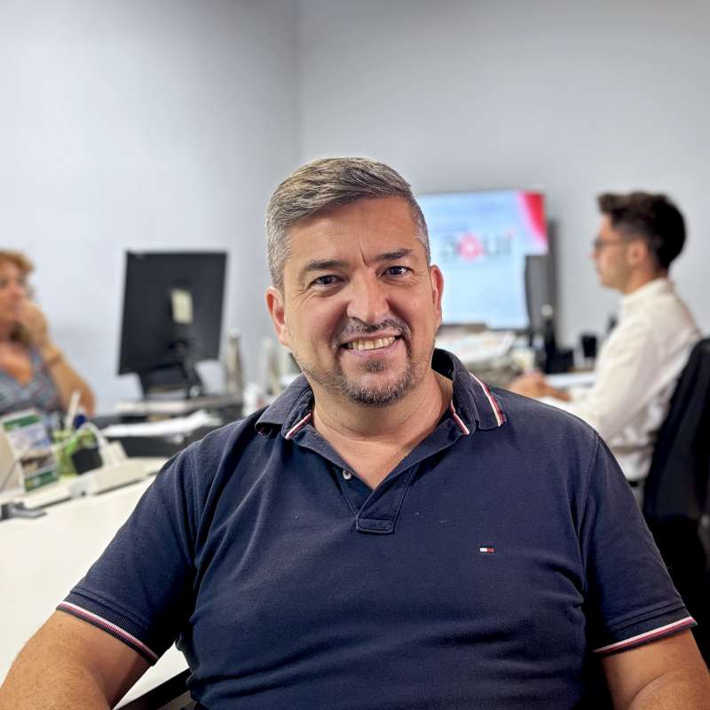 Pere Valenciano, director y fundador de El PeriÃ³dico de AquÃ­. /EPDA