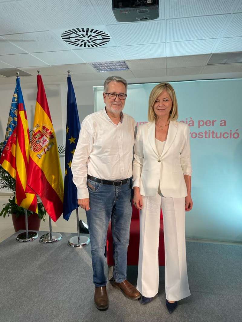 Ramón Marí  y Gabriela Brav en el Fórum./EPDA