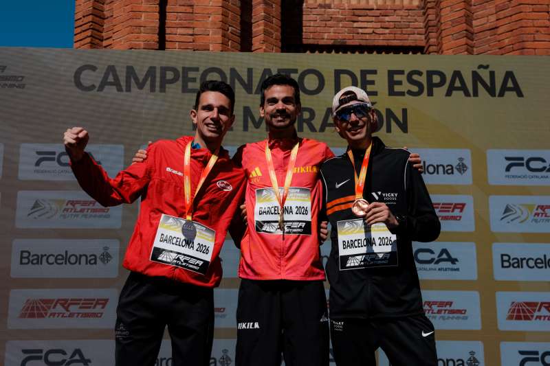 El tuejano Ignacio Gim�nez se lleva la medalla de plata en el Campeonato de Espa�a de Marat�n. EPDA