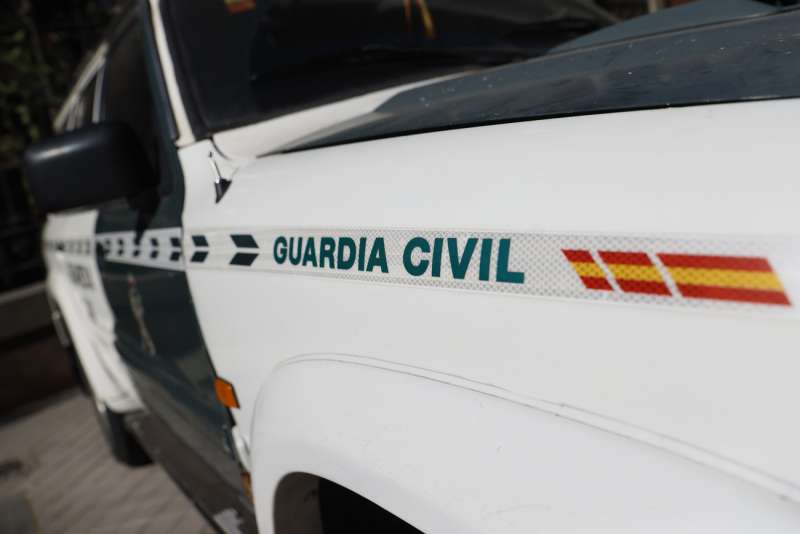 Coche de la Guardia Civil. EFEMariscal
