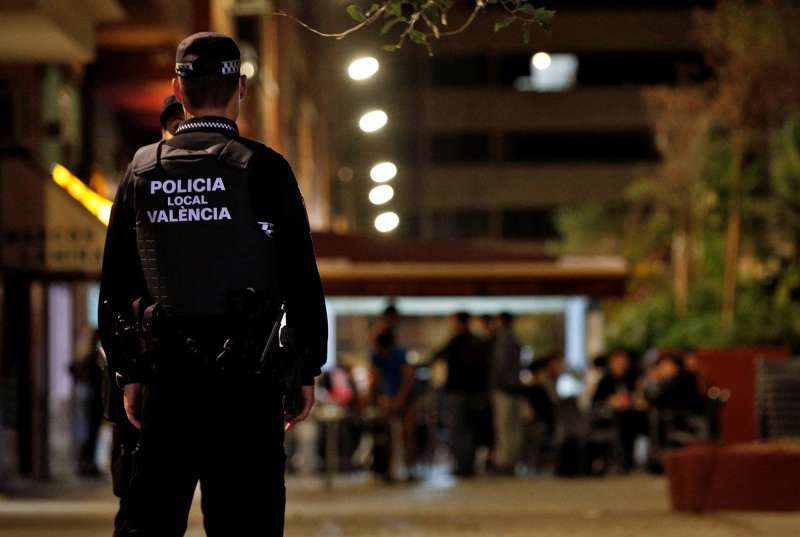 Un agente de la Polica Local de Valencia. EPDA