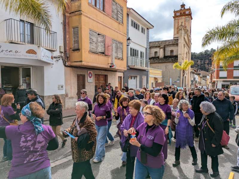Els actes van unir la reivindicaci� desta jornada i lart amb perspectiva feminista. ARCHIUEPDA