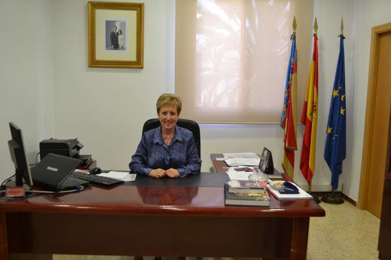 La exalcaldesa de El Puig, Luisa Salvador. EPDA