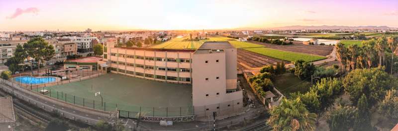 Una panorámica del centro del colegio Palma Almàssera. EPDA