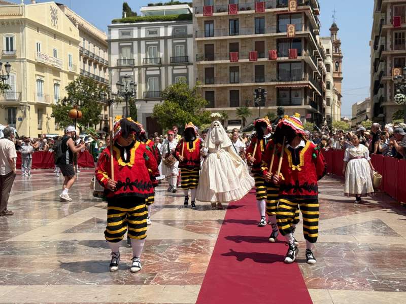 Celebracin del Corpus en Valencia este domingo.  EPDA
