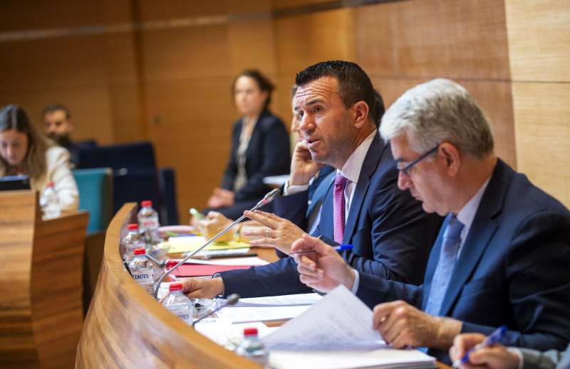 Imagen de la rueda de prensa.  EPDA