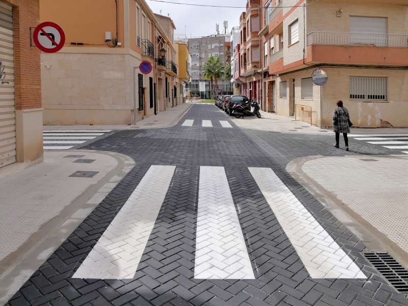 Una calle de Alboraya. EPDA