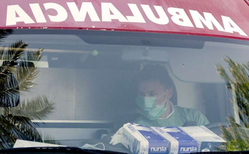 Imagen de archivo de una ambulancia. EFEKai Frsterling
