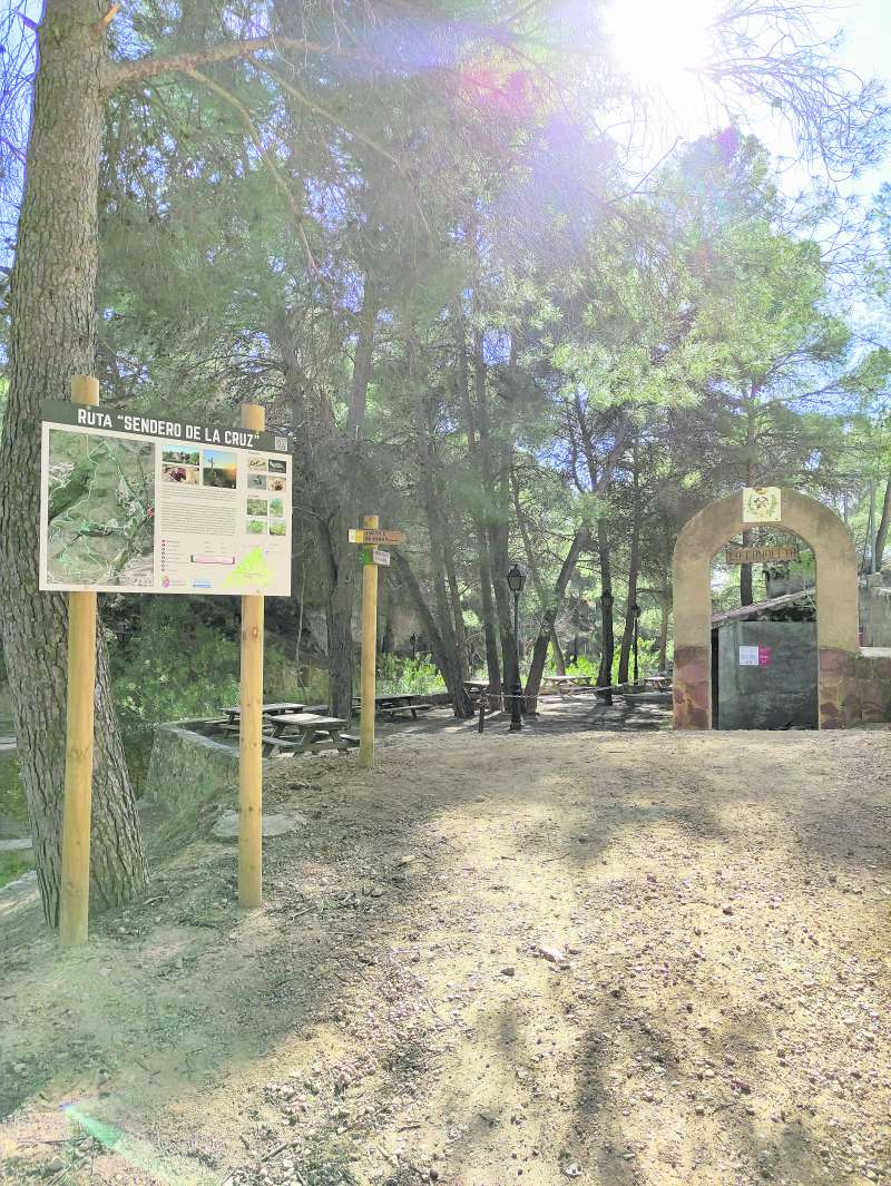 Área recreativa La Canaleta, punto de inicio y final de la Ruta Sendero de la Cruz. / EPDA 