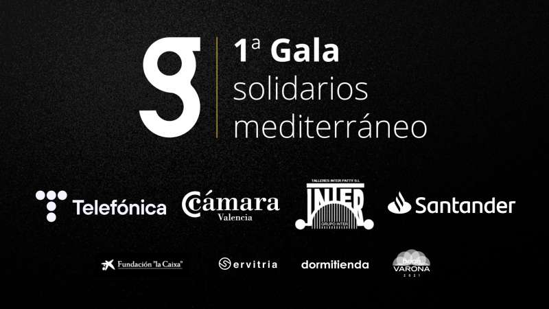 La 8 MediterrÃ¡neo reconoce la lucha contra la pandemia en su 1Âª Gala Solidarios MediterrÃ¡neo. EPdA
