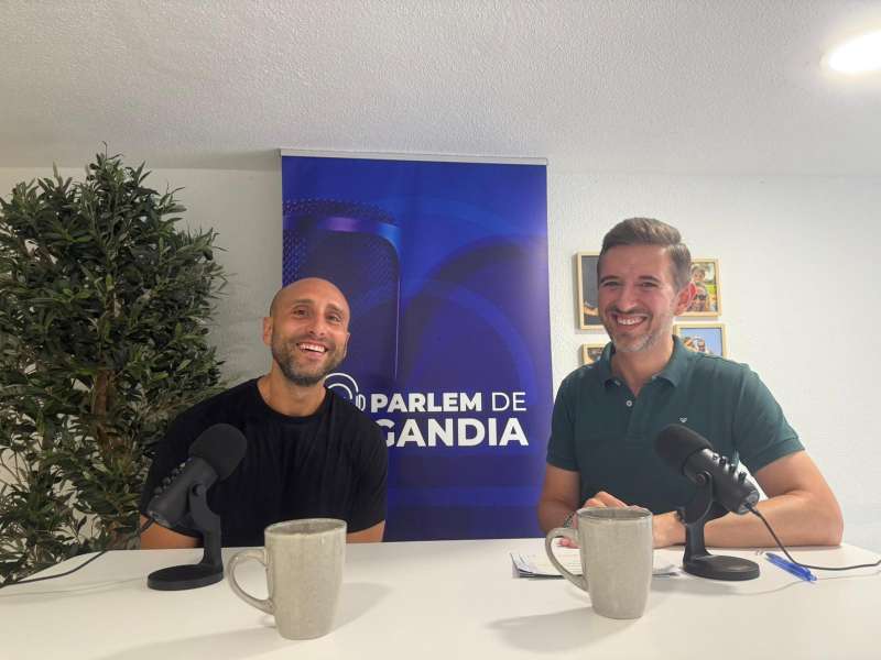 Willy Donet y Vctor Soler en el pdcast Parlem de Gandia | EPDA