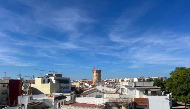 Una vista de la ciudad de Paterna. EPDA