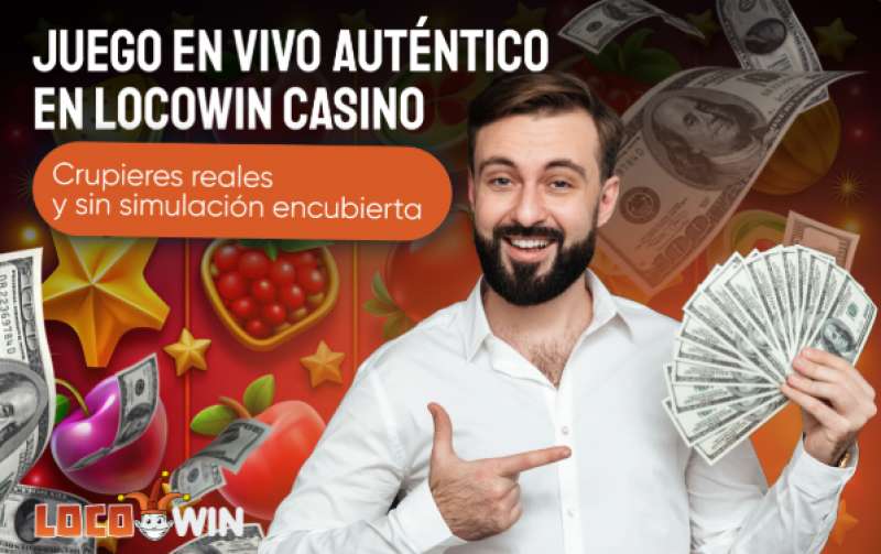 El casino Locowin apuesta por una experiencia de casino en vivo autÃ©ntica. EPDA