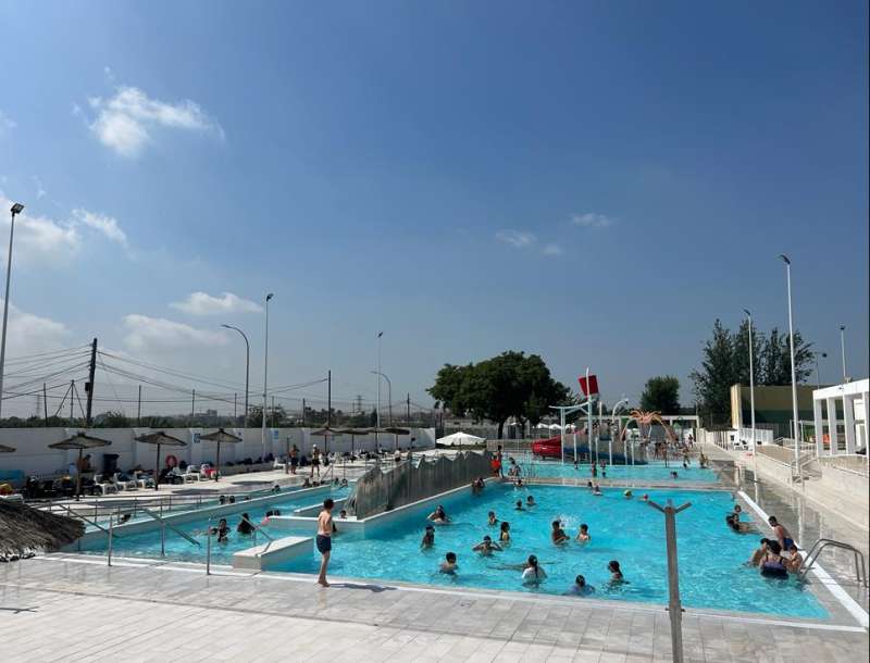La piscina de verano de Paterna. EPDA
