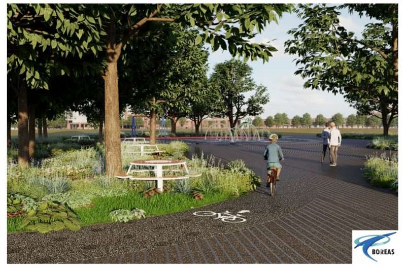 As� qiedar� plaza de San Sebasti�n de Benet�sser tras la reforma.EPDA