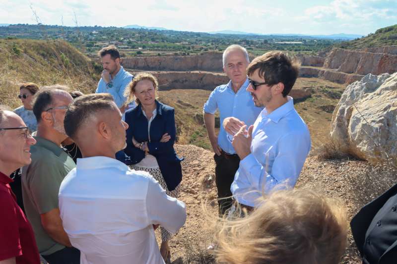 Visita cantera de Torrent.  EPDA 